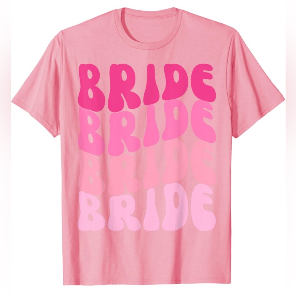 Groovy Pink Bride Tee